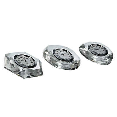 Crystal Clock, Assorted Crystal Clock, Assorted